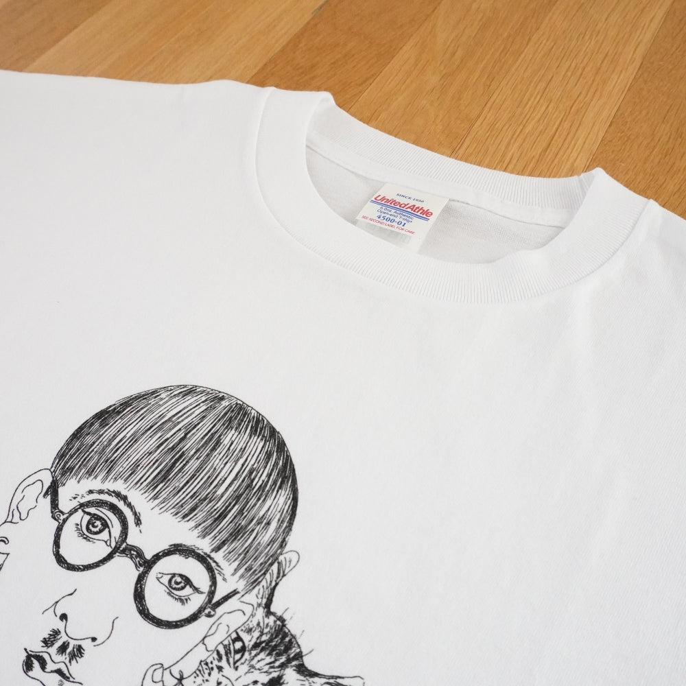 Tシャツ 猫のいる自画像