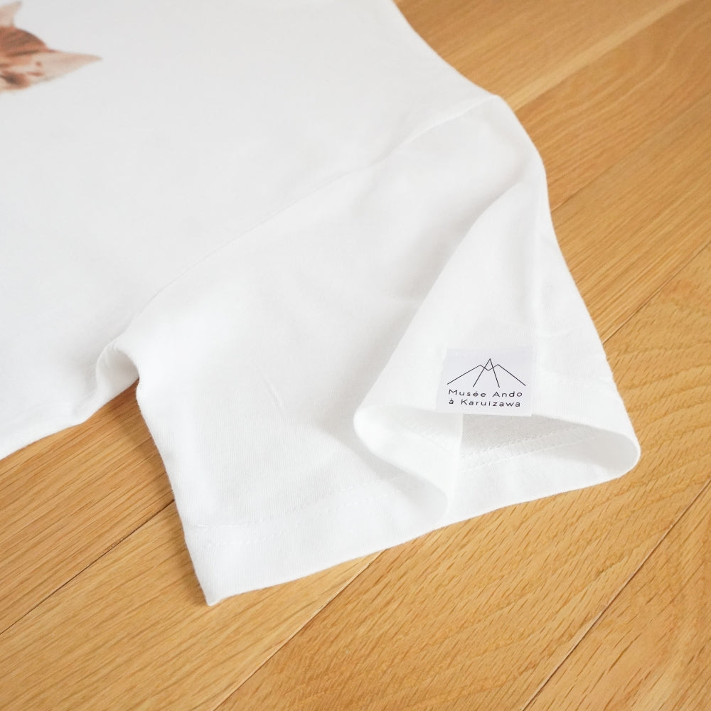 Tシャツ 『猫十態』より 茶色い猫