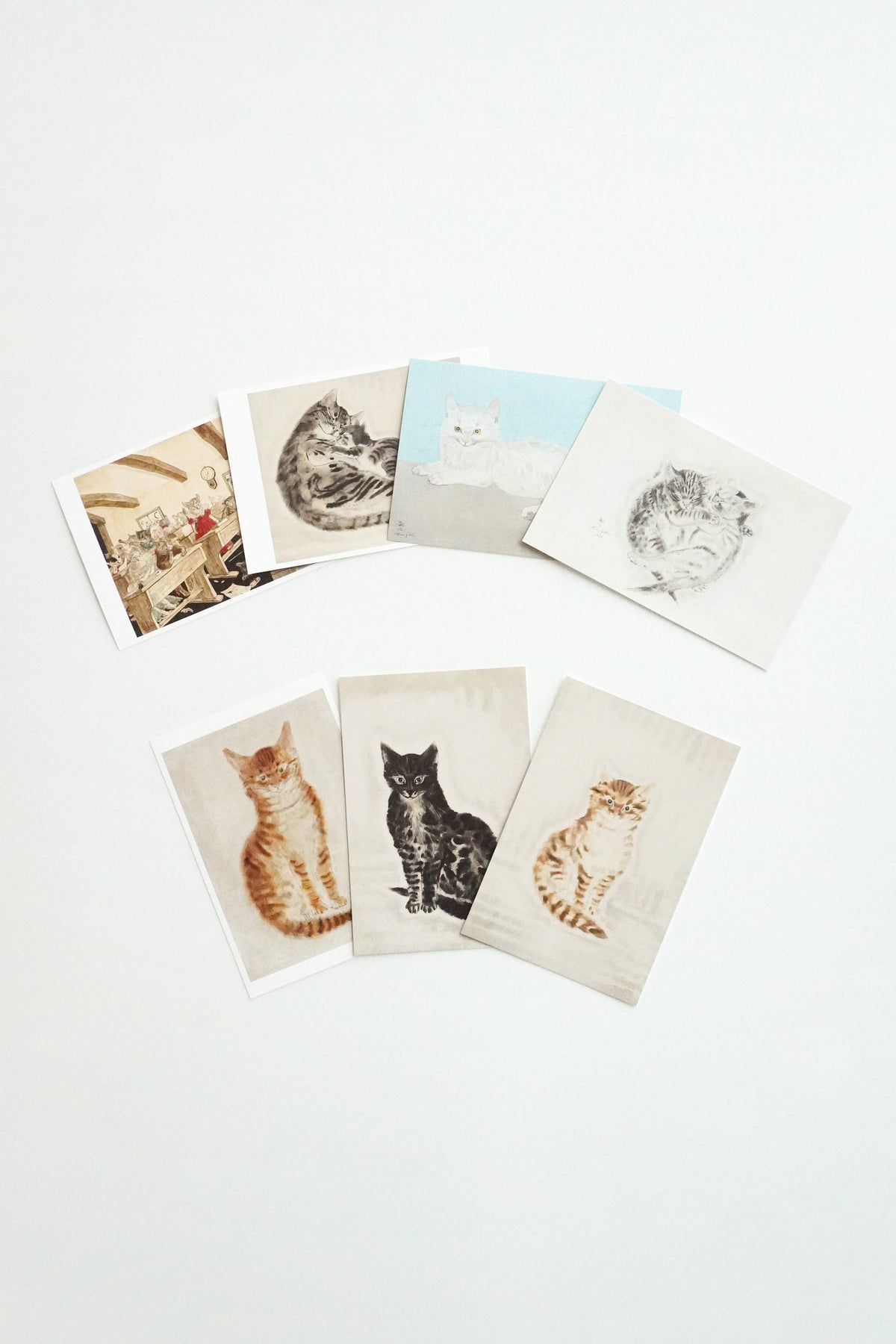 D Postcard Set Cat Series