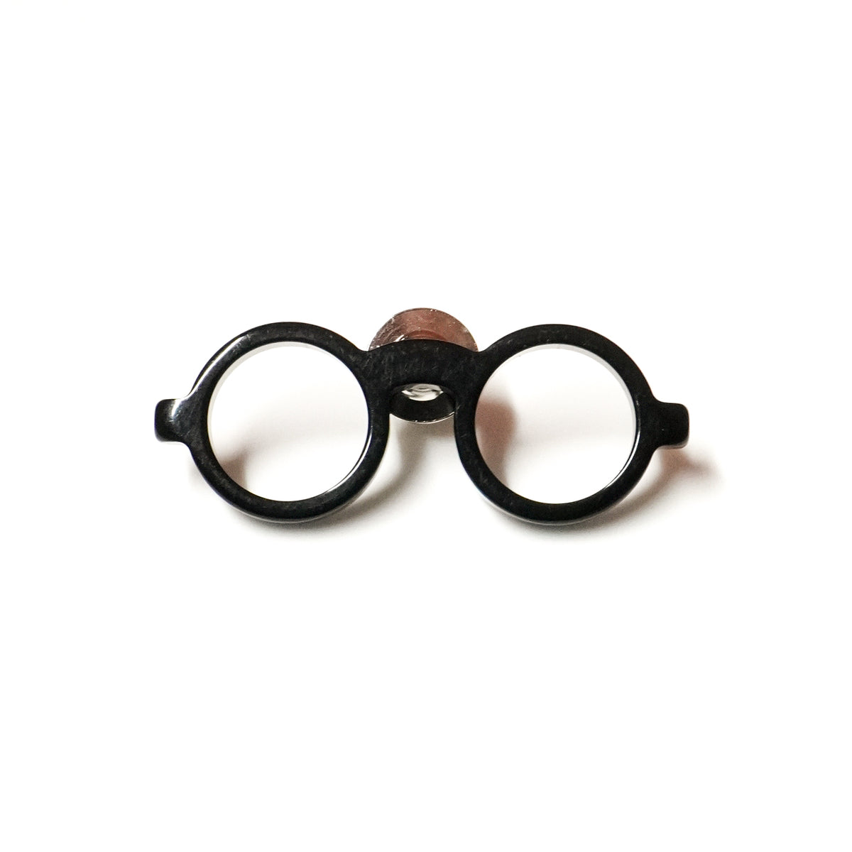 [Mother's Day Gift] Black Glasses Pin + 2 Cleaning Cloths (Multi-Cleaning)